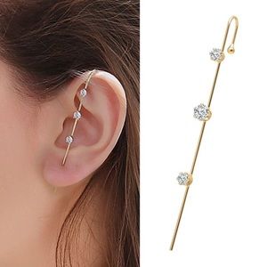 Gold Color Earring Cuff